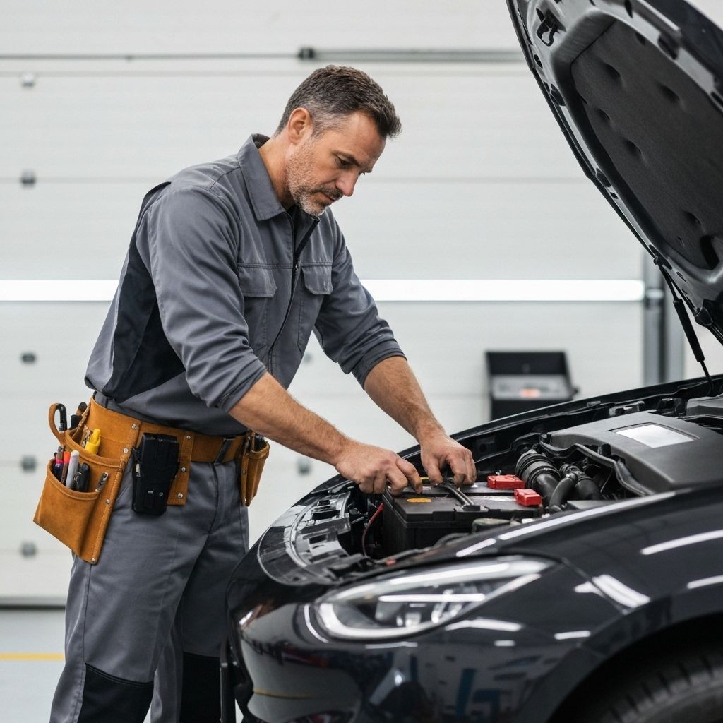 Fourqul - Professional car battery replacement service in Malaysia